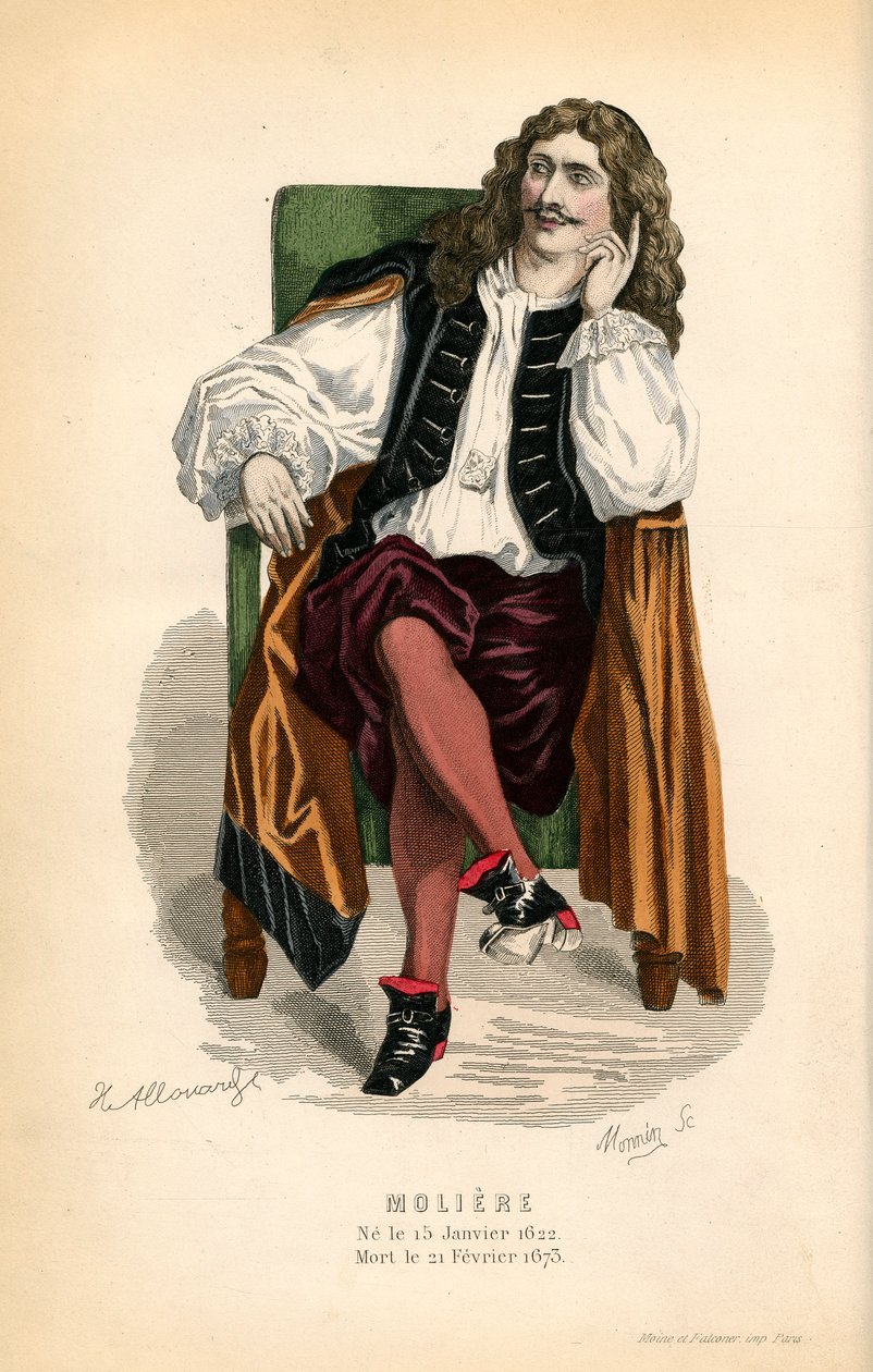 मोलिरे, 1868। द्वारा मोनिन