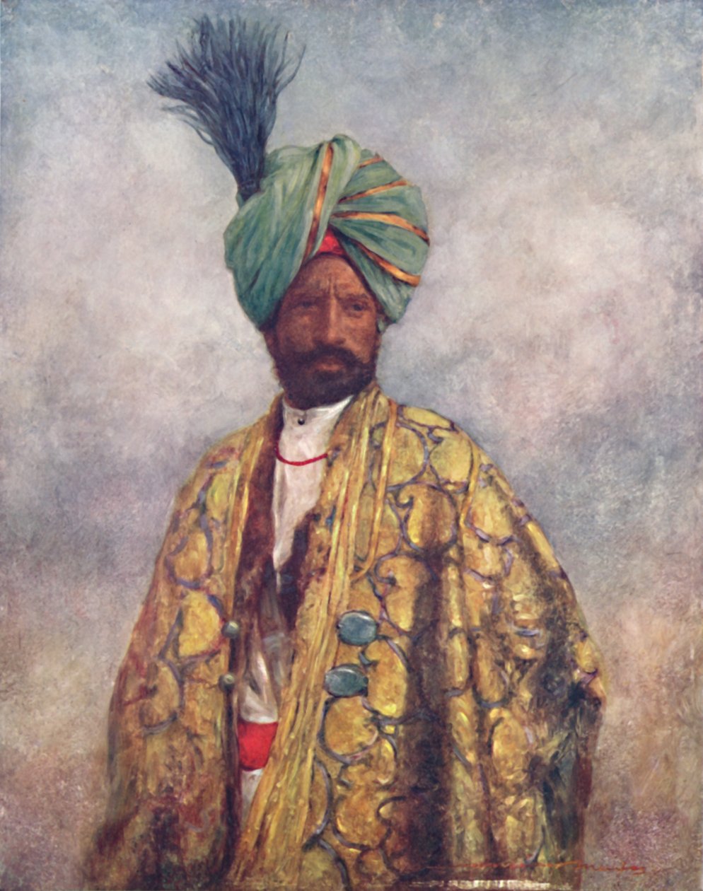 'एक कश्मीरी सैनिक', 1903 द्वारा मोर्टिमर लुडिंगटन मेनपेस