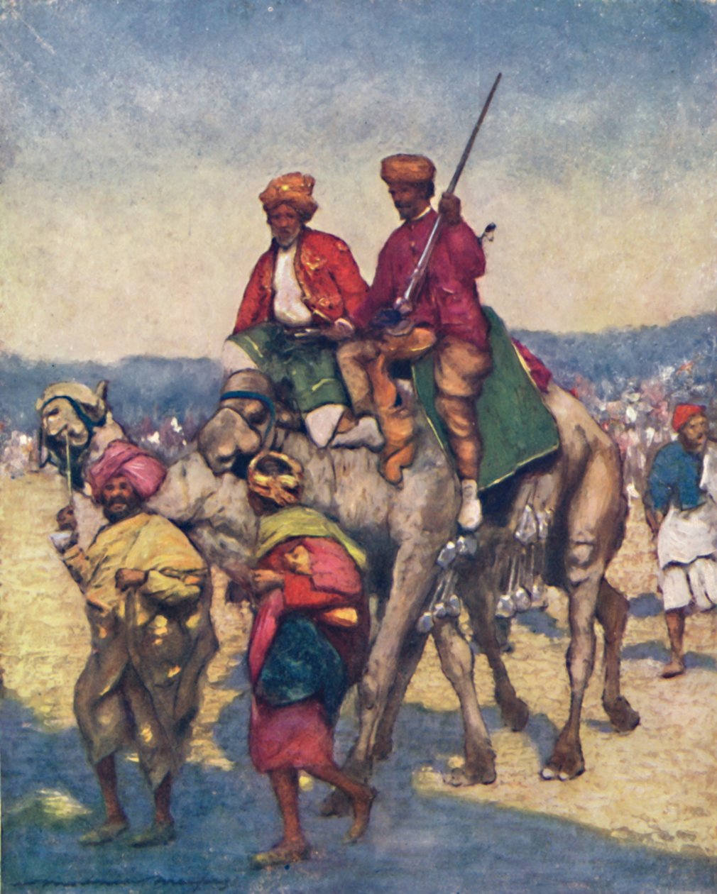 मैसूर के ऊंट, 1903 द्वारा मोर्टिमर लुडिंगटन मेनपेस