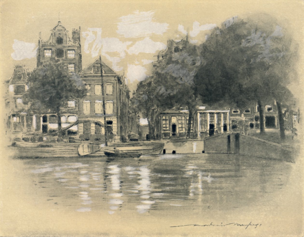 रॉटरडैम, 1903 द्वारा मोर्टिमर लुडिंगटन मेनपेस