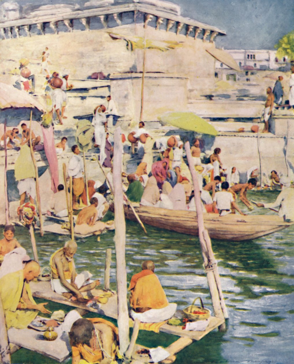 बनारस, 1905 द्वारा मोर्टिमर लुडिंगटन मेनप्स