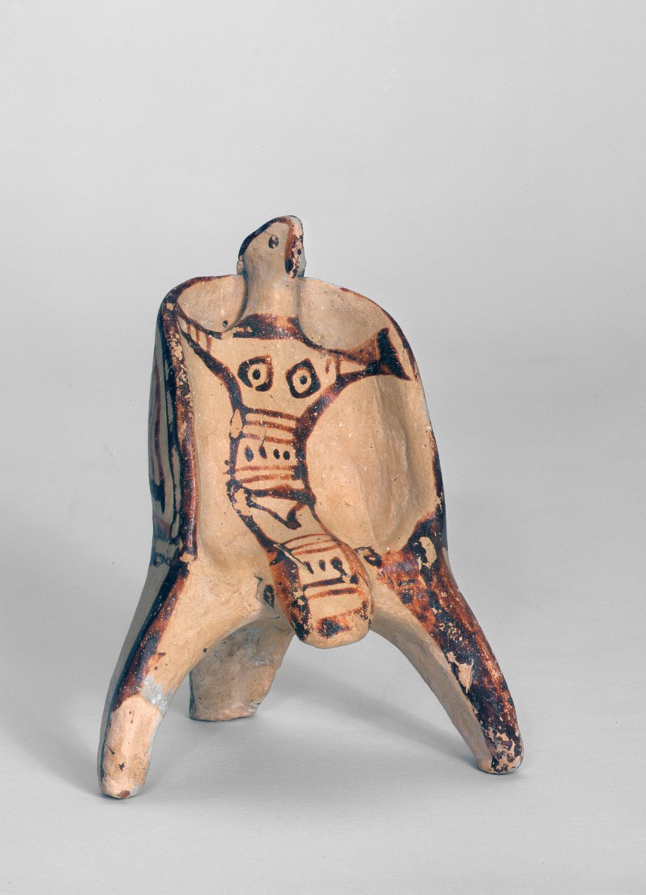उत्साहित मूर्ति (सिरेमिक) द्वारा Mycenaean