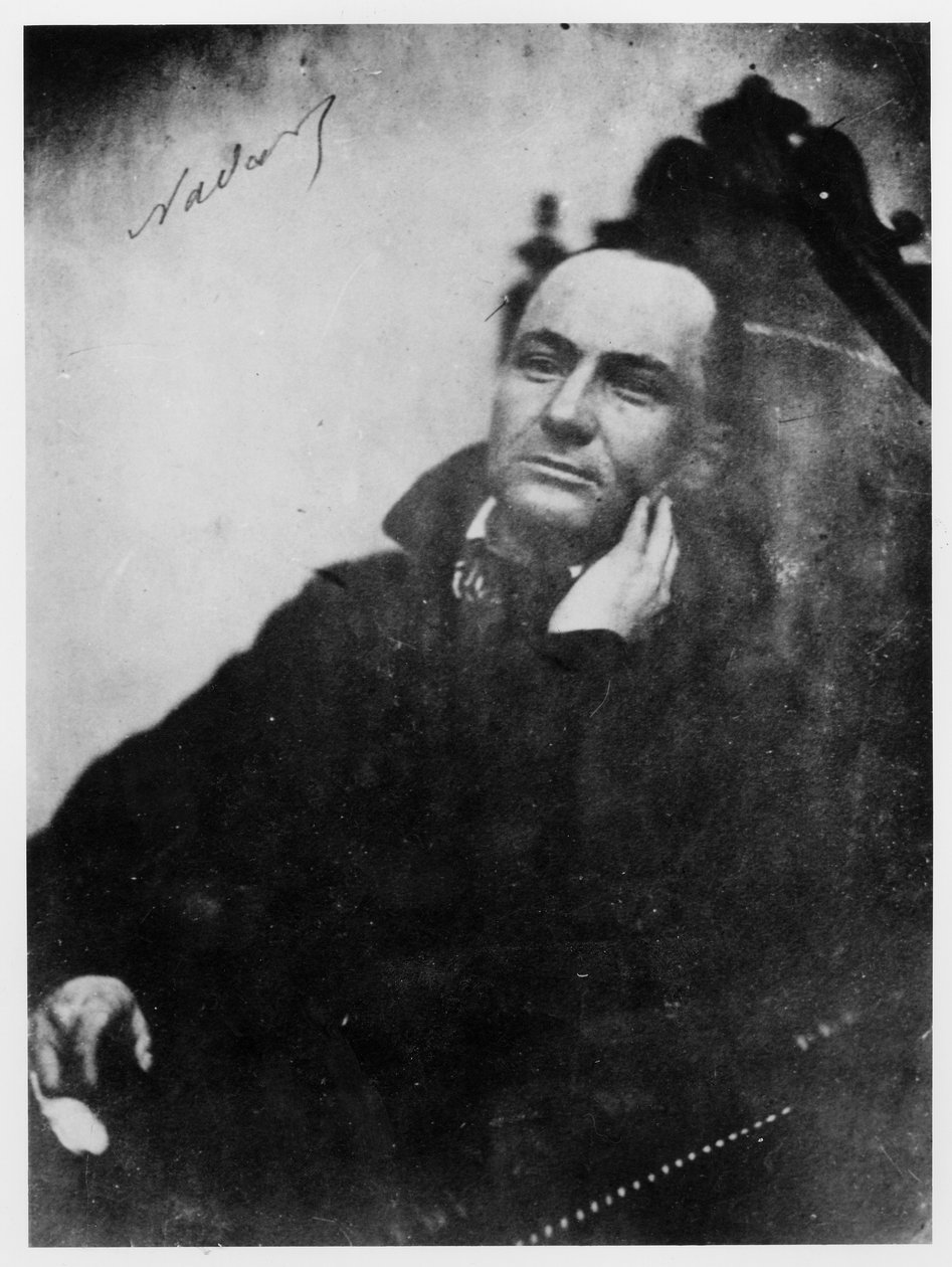 चार्ल्स बौडेलेर (1821-67) ने लुई तेरहवें कुर्सी पर 1855 में बैठाया द्वारा नादर