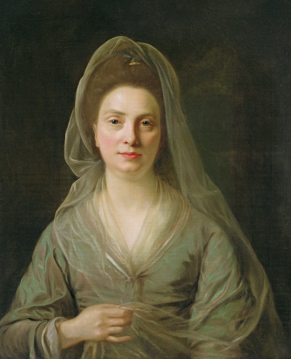 श्रीमती बेंजामिन कोल, c.1776 द्वारा नथानिएल होन