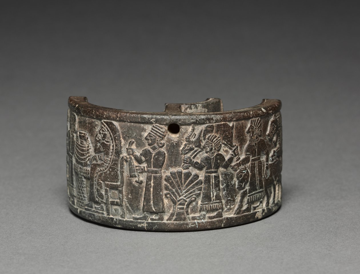 भोज Pyxis, 800-750 ईसा पूर्व (स्टीटाइट) द्वारा नव हित्ती