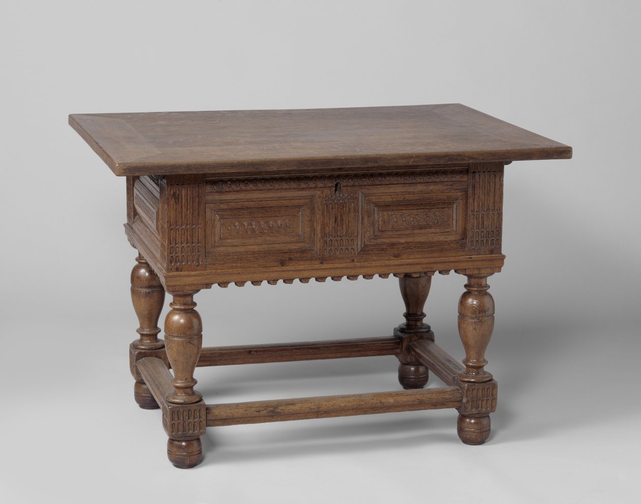 वेतन तालिका, c.1600-50 (ओक) द्वारा नीदरलैंड के स्कूल