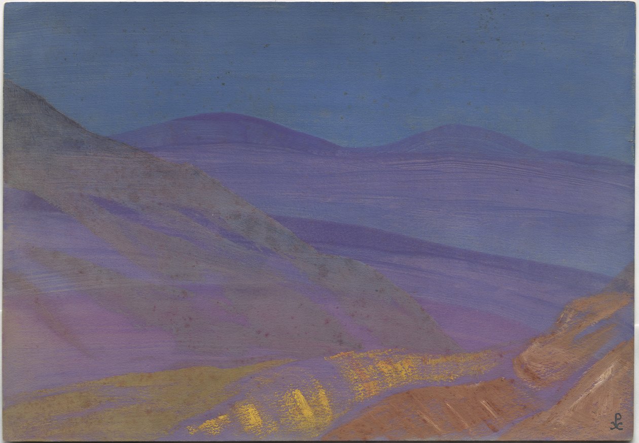 एल्बम का पत्ता, 1930 का दशक द्वारा निकोलस रोएरिच