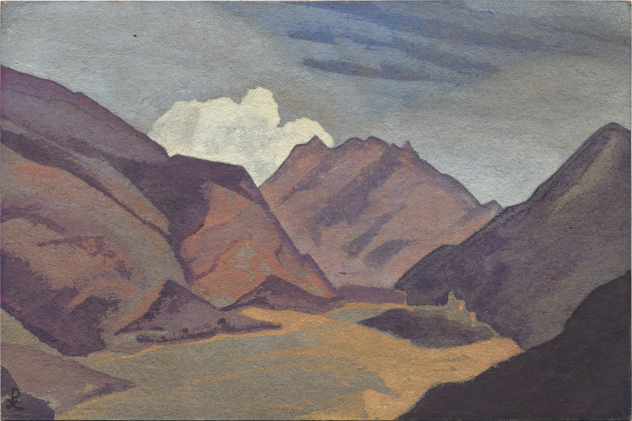 बाल्टिस्तान, लद्दाख के साथ सीमा, 1936 द्वारा निकोलस रोएरिच