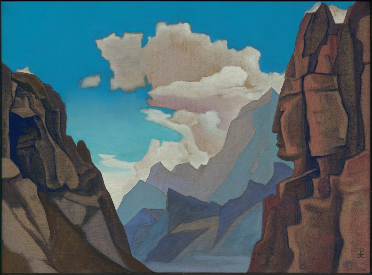 महान आत्मा हिमालय, 1934 द्वारा निकोलस रोएरिच