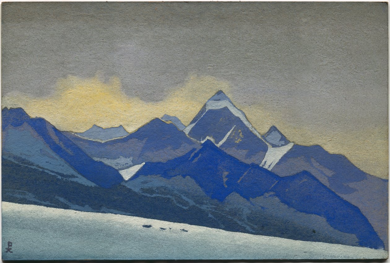 लाहुल, 1936 द्वारा निकोलस रोएरिच