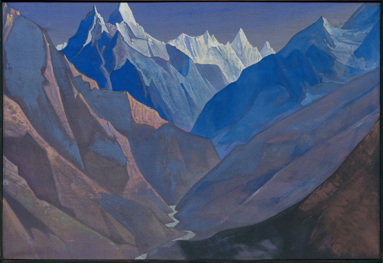 माउंट "एम", 1931 द्वारा निकोलस रोएरिच