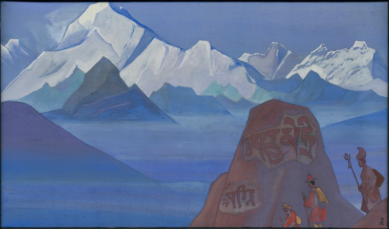 पथ कैलास को, 1932 द्वारा निकोलस रोएरिच