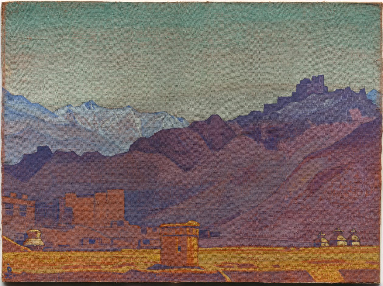 तिब्बत के लिए रास्ता, 1925 द्वारा निकोलस रोएरिच