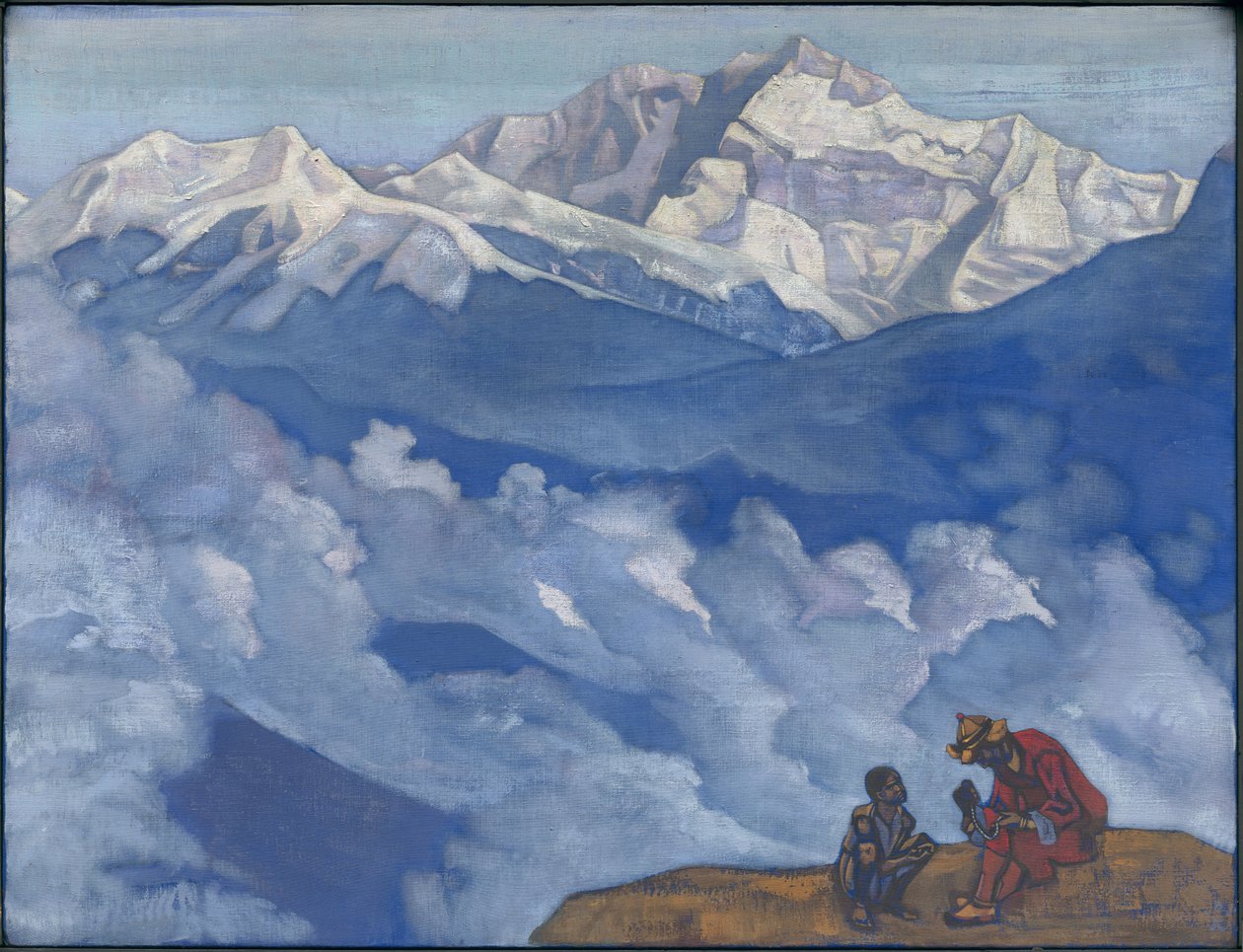 पर्ल ऑफ़ सर्चिंग, "हिज़ कंट्री" श्रृंखला, 1924 द्वारा निकोलस रोएरिच