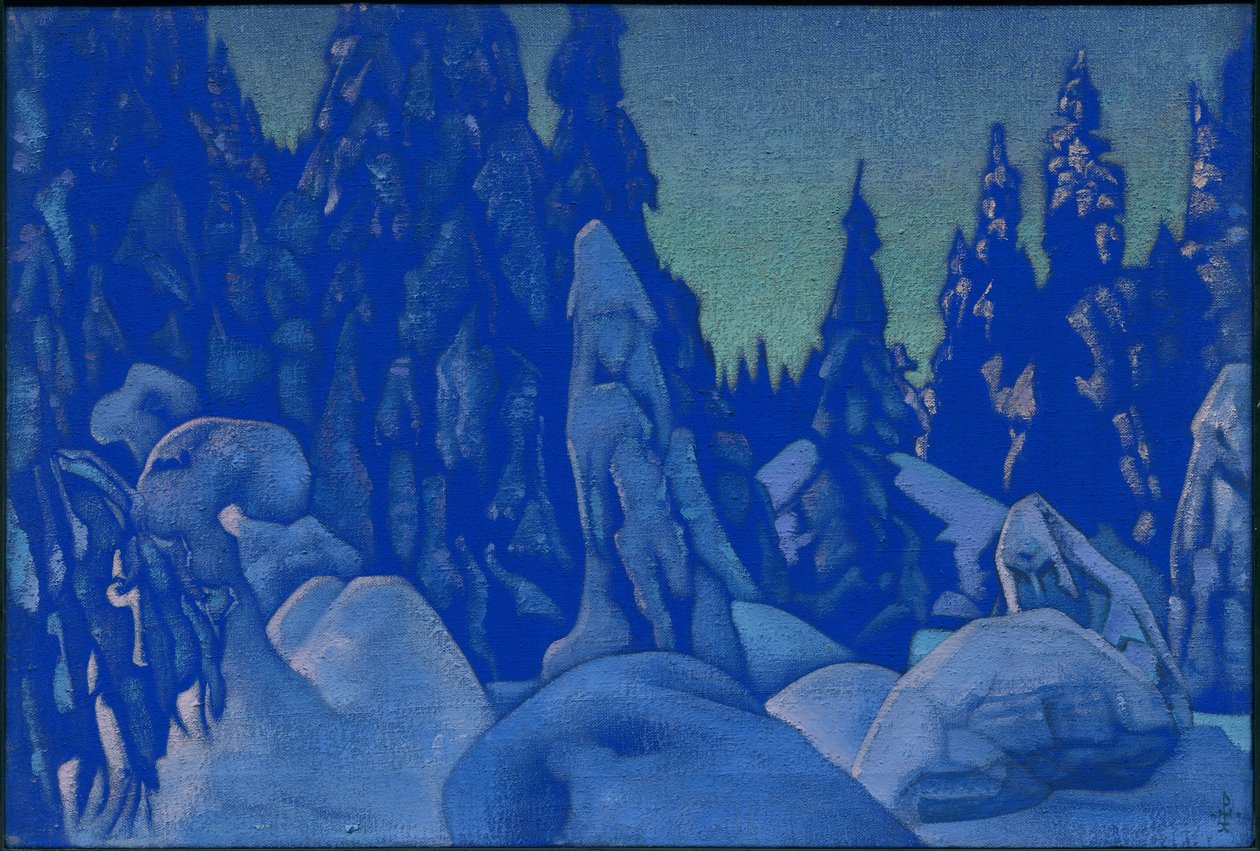 स्नो गार्डियन, 1922 द्वारा निकोलस रोएरिच