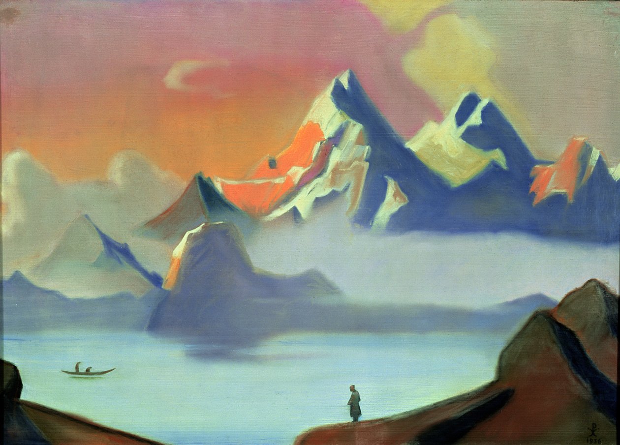 तिब्बत, 1936 द्वारा निकोलस रोएरिच