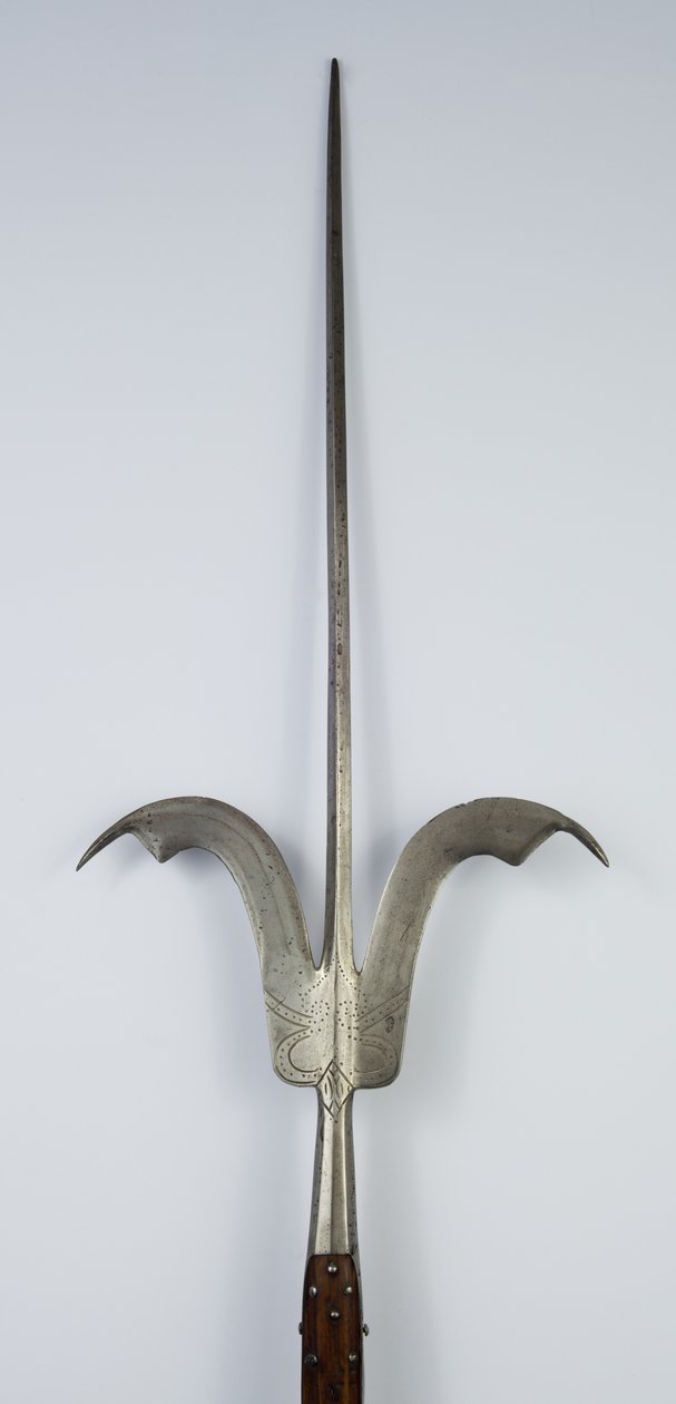 फ्र्यूली स्पीयर, c.1600-20 (स्टील एंड वुड) द्वारा उत्तरी इतालवी स्कूल