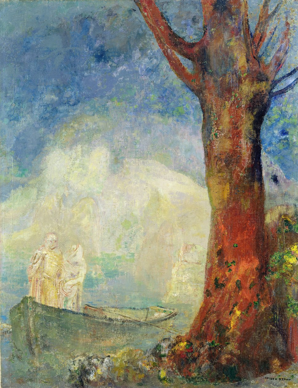 द बारक, c.1900 द्वारा ओडिलोन रेडन
