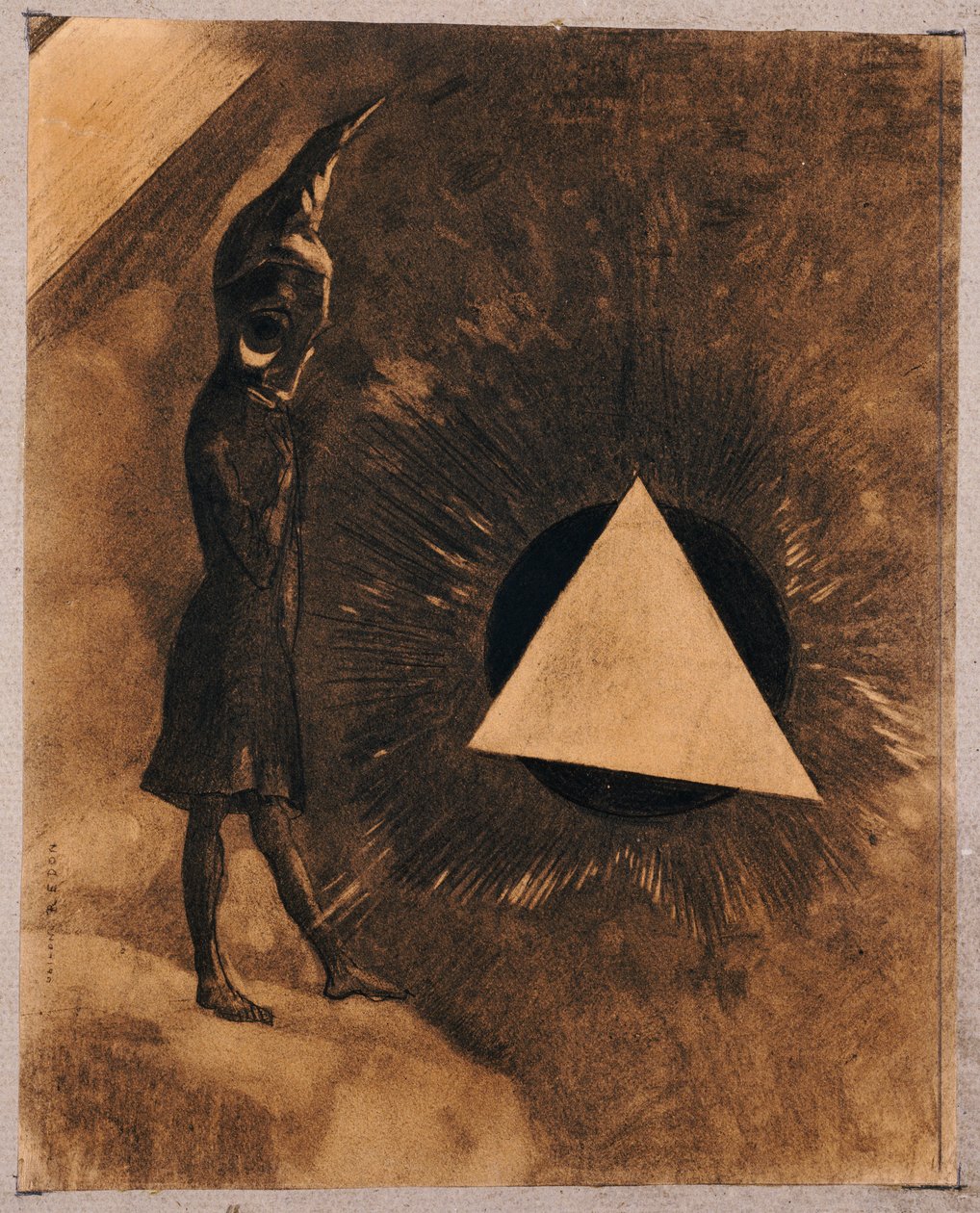 सौसी डी "एब्सोलु.फिलोसोफ, 1881 द्वारा ओडिलोन रेडन
