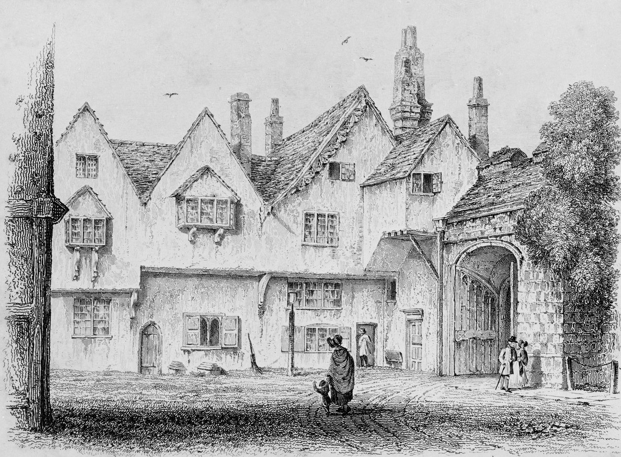 चेनी कोर्ट विनचेस्टर, c.1830 द्वारा ओवेन ब्राउन कार्टर