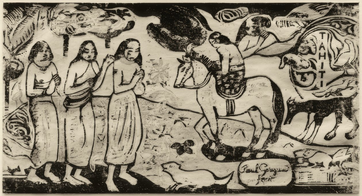 निवास का परिवर्तन द्वारा पॉल गाउगिन