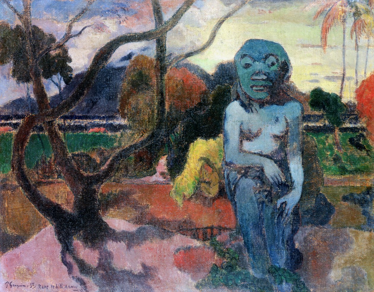 आइडल (इतिहास पर कार्य), 1898 द्वारा पॉल गाउगिन