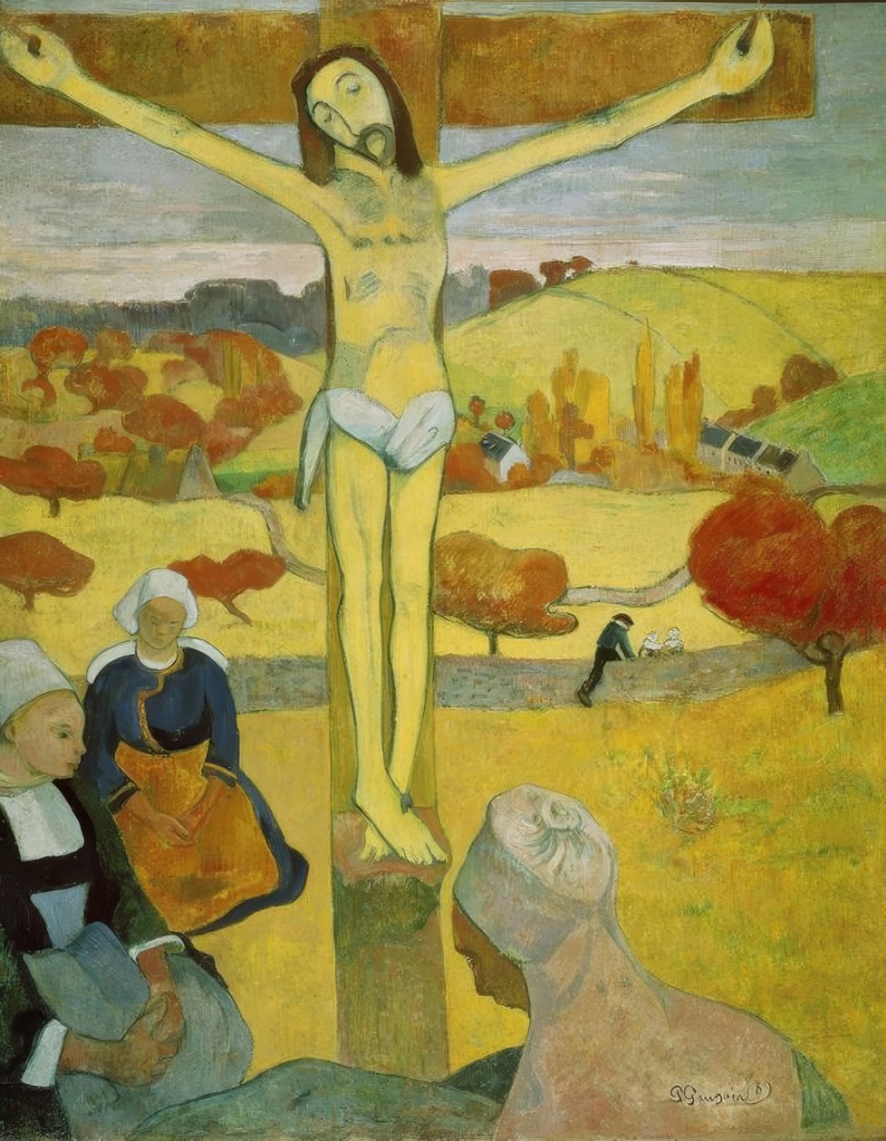 पीला मसीह - 1889 - 92 × 73 सेमी - कैनवास पर तेल। कलाकार: पॉल GAUGUIN। के रूप में भी जाना जाता है: CRISTO AMARILLO। स्थान: ALBRIGHT-KNOX MUSEUM, NEW YORK द्वारा पॉल गाउगिन