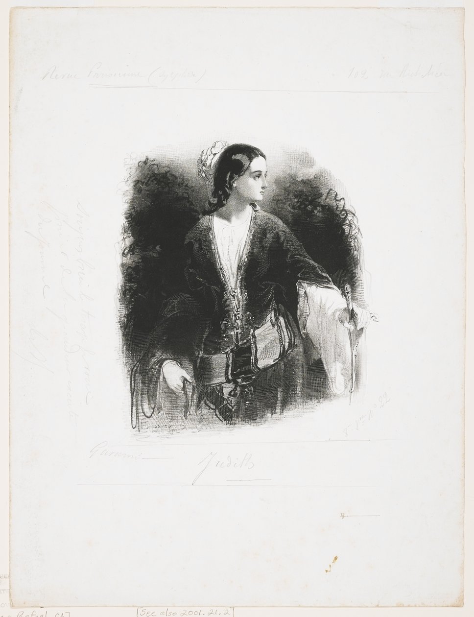 जूडिथ, 1842 द्वारा पॉल गवरानी