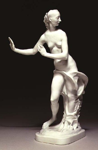डेफ्ने की आकृति, बर्लिन, 1925 (चमकता हुआ चीन) द्वारा पॉल शेयूरिच
