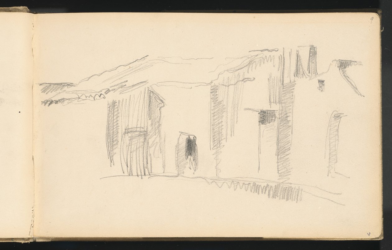 सदनों का अध्ययन, 18791882। द्वारा पॉल सेज़ेन