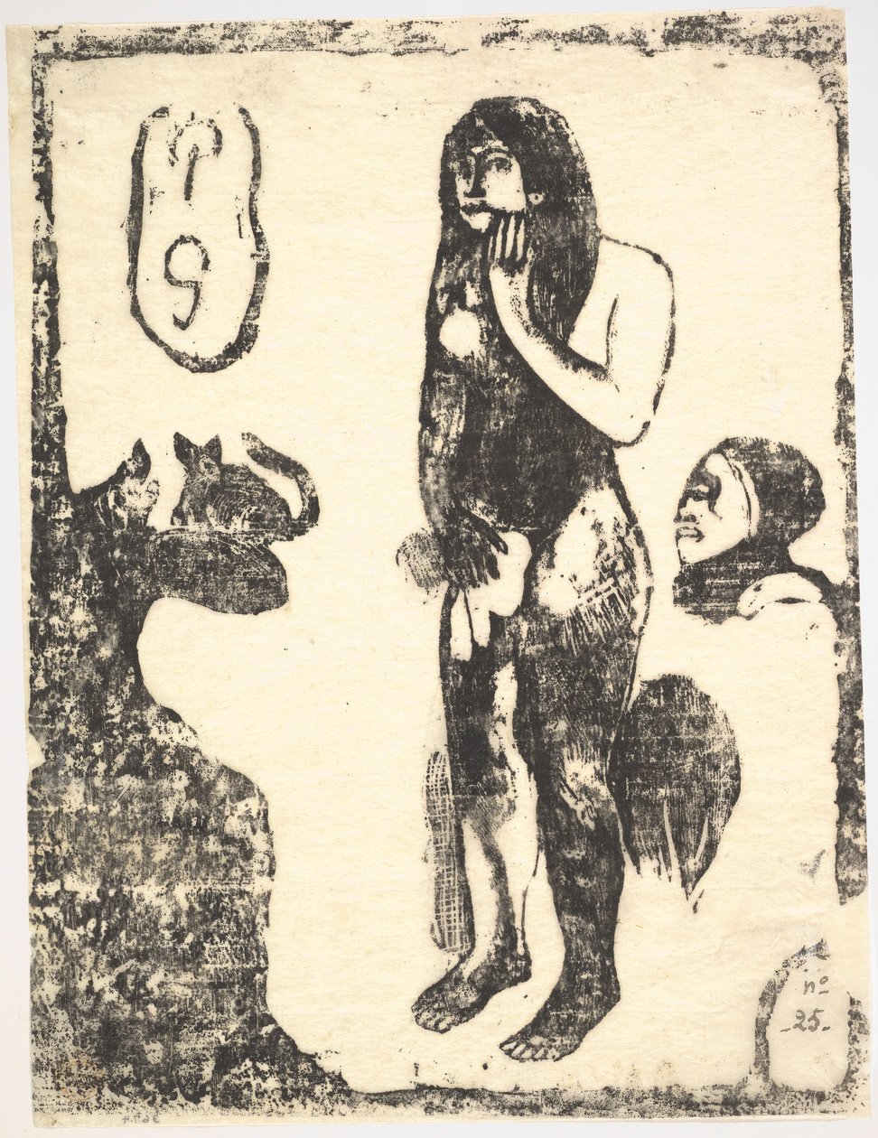 ईव, 1898-99। द्वारा पॉल गाउगिन