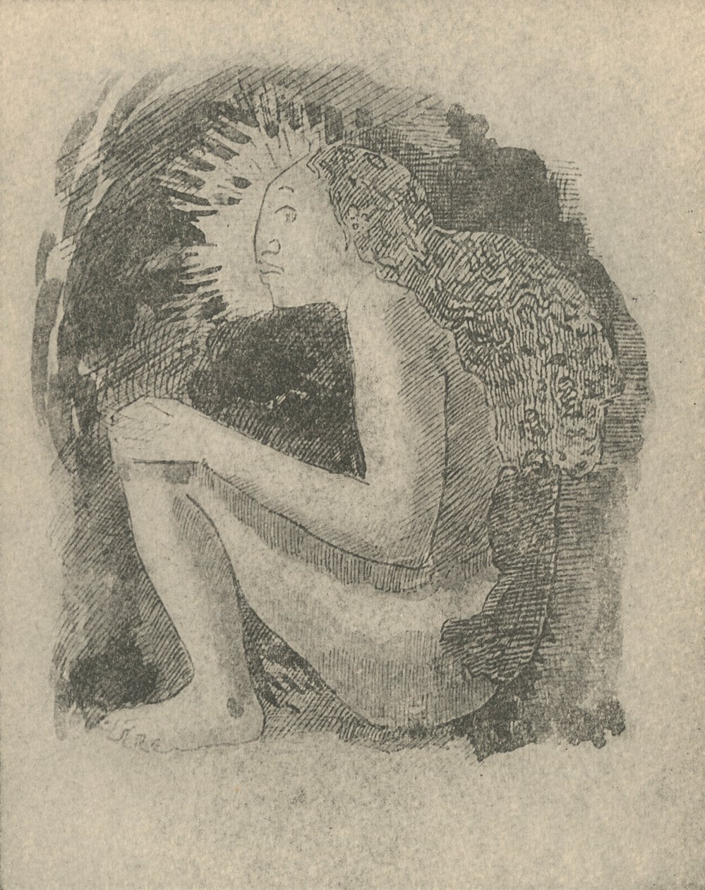फिगर, 1936 द्वारा पॉल गाउगिन