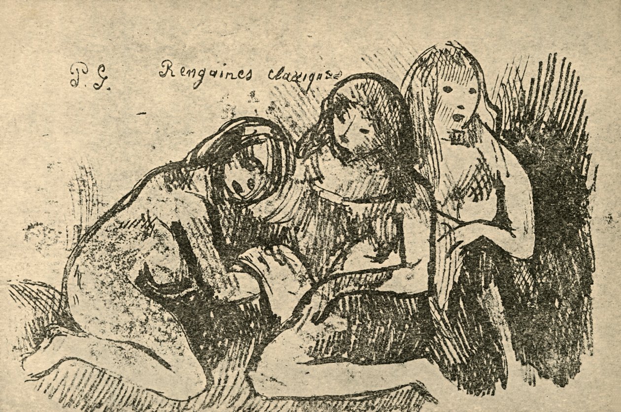 आंकड़े, 1936 द्वारा पॉल गाउगिन