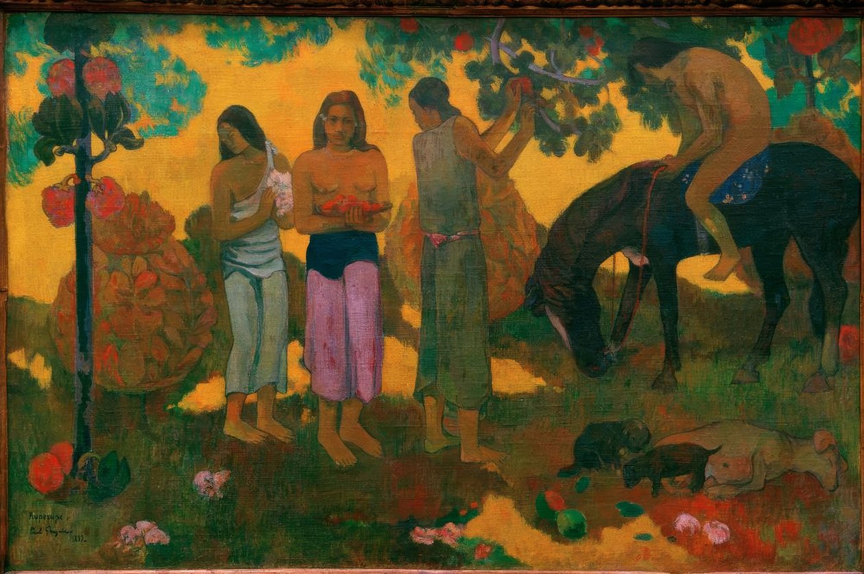खिलना द्वारा पॉल गाउगिन