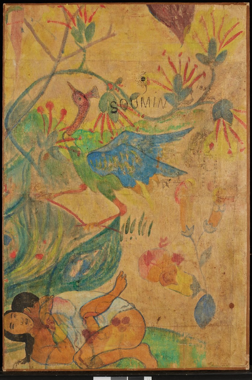 द ब्लू इबिस, 1892 द्वारा पॉल गाउगिन