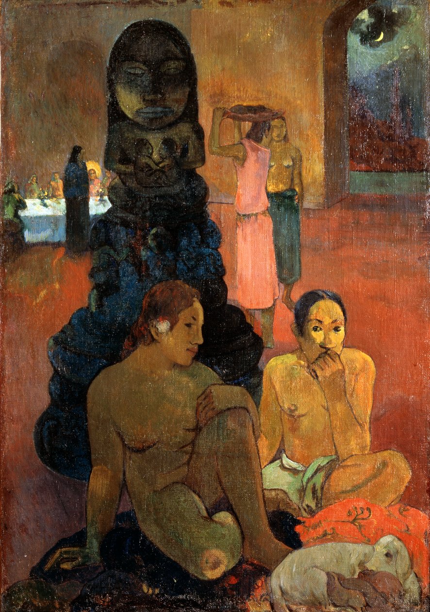 द ग्रेट बुद्ध, 1899। द्वारा पॉल गाउगिन