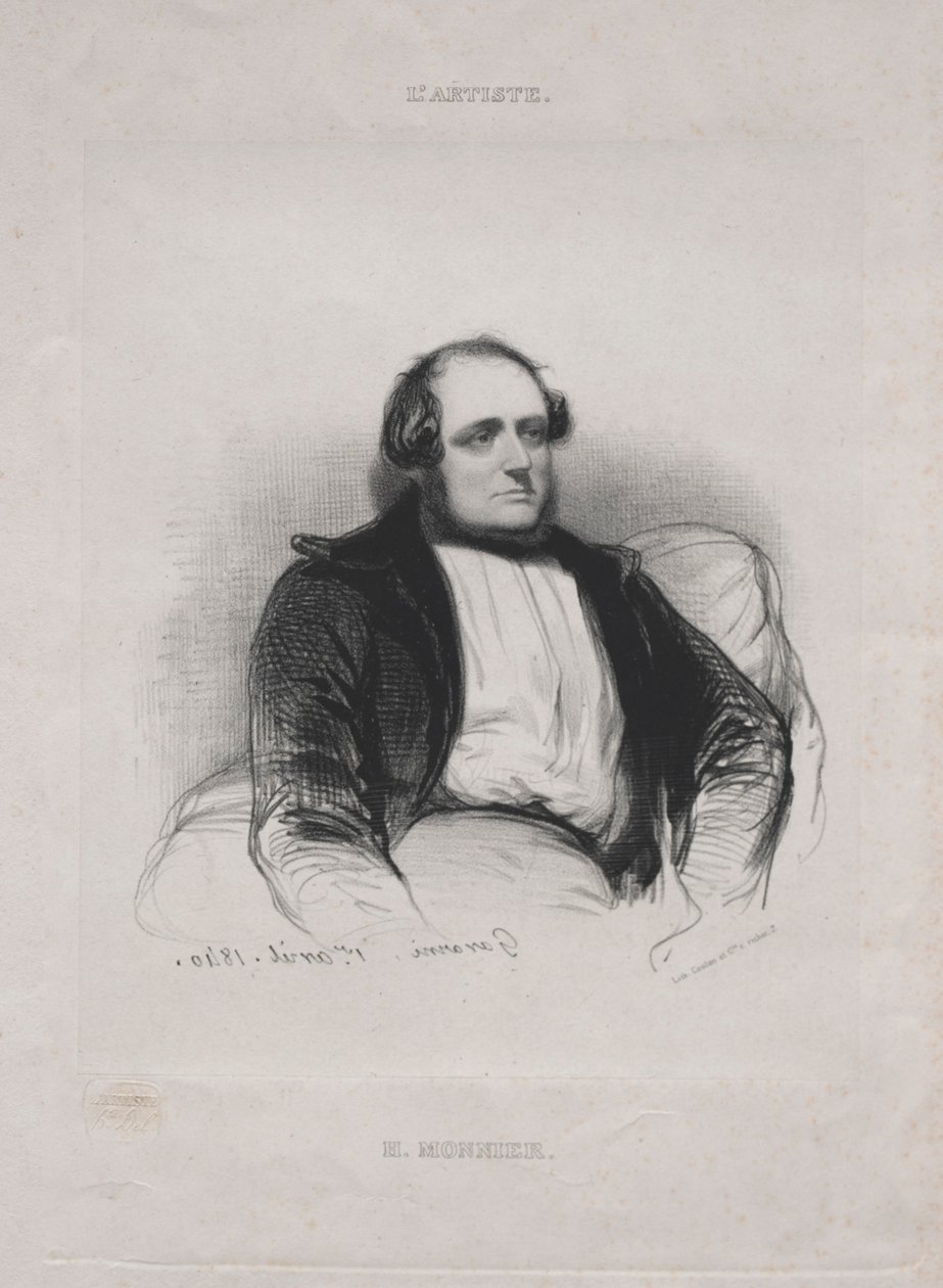 हेनरी बोनवेंट्योर मोर्नियर, 1840। द्वारा पॉल गवरानी