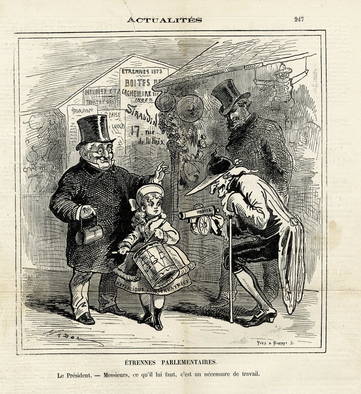 ले चारिवारिक में हैडोल का चित्रण (1835-1875) द्वारा पॉल हैडोल