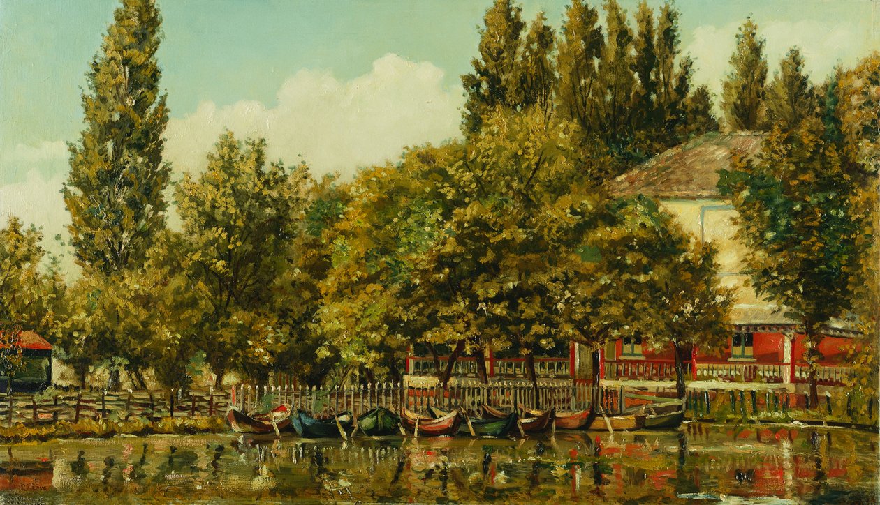 Moret-sur-Loing, द्वारा पॉल लेडुक
