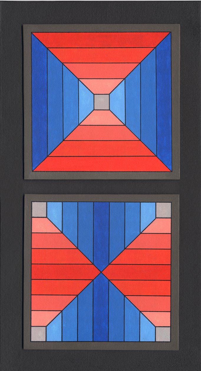 इनसाइड आउट, 2009 (कैनवास पर एक्रिलिक) द्वारा पीटर मैकक्लेर
