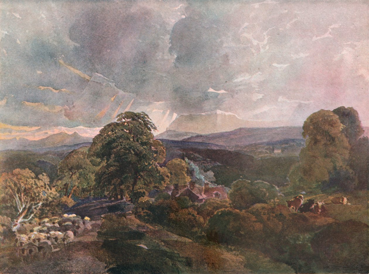 सैकब्रिज हॉल, लोवर के पास, c1928 द्वारा पीटर डी विंट