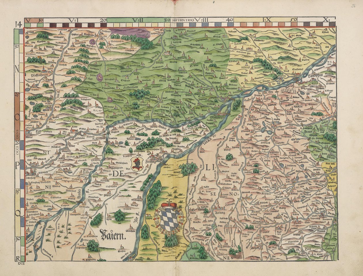 1568 (बोर्ड 14) से बवेरियन लैंड बोर्ड द्वारा फिलिप एपियन
