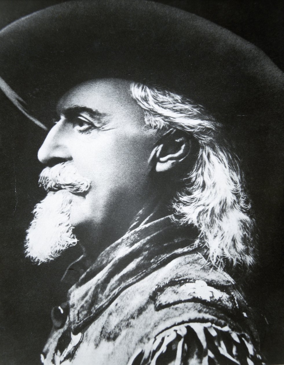 भैंस विधेयक (1846-1917) (बी/डब्ल्यू फोटो) द्वारा फोटोग्राफर अमेरिकी