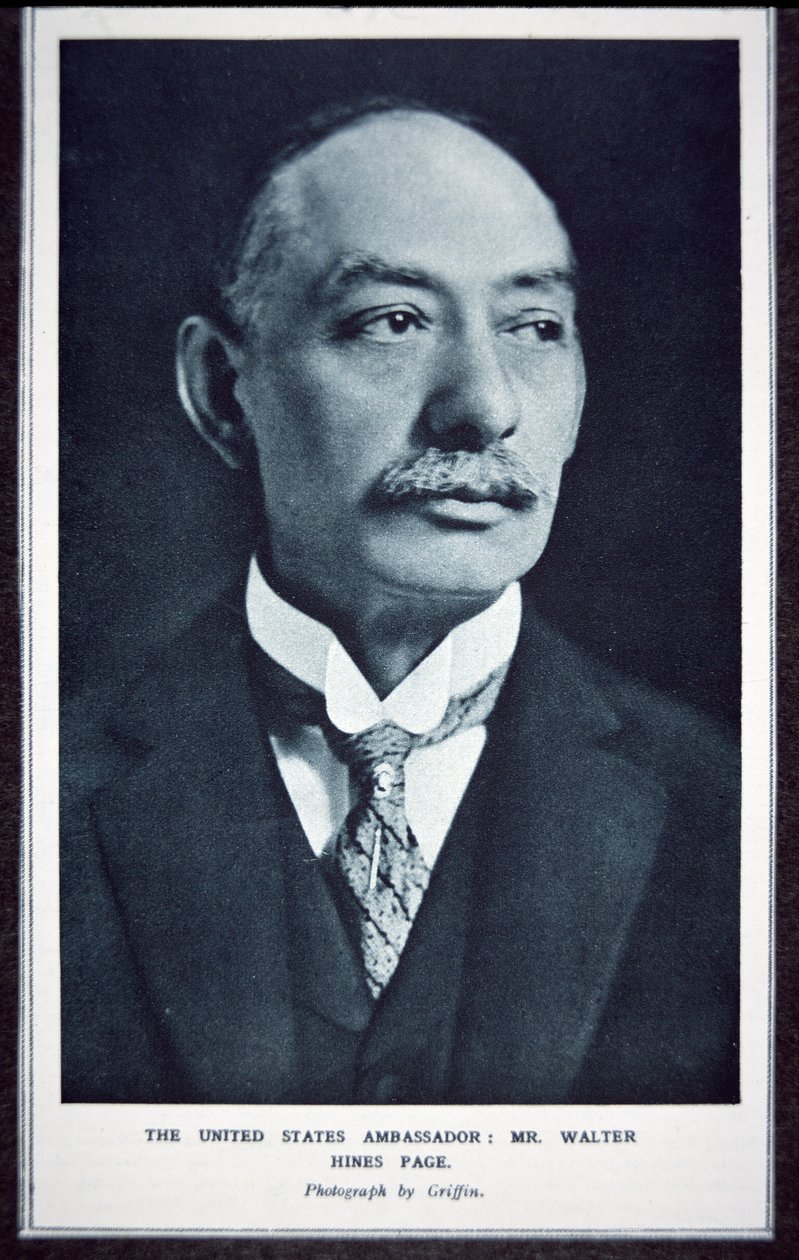 वाल्टर हाइन्स पेज (1855-1918) (बी/डब्ल्यू फोटो) द्वारा फोटोग्राफर अमेरिकी