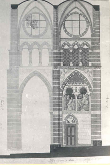 Sneek में Sint-Martnuskerk के इंटीरियर के लिए डिज़ाइन द्वारा पियरे क्यूपर्स