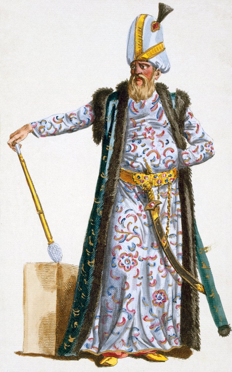 द ग्रैंड विज़ीर, 1780 द्वारा पियरे डुफोलोस
