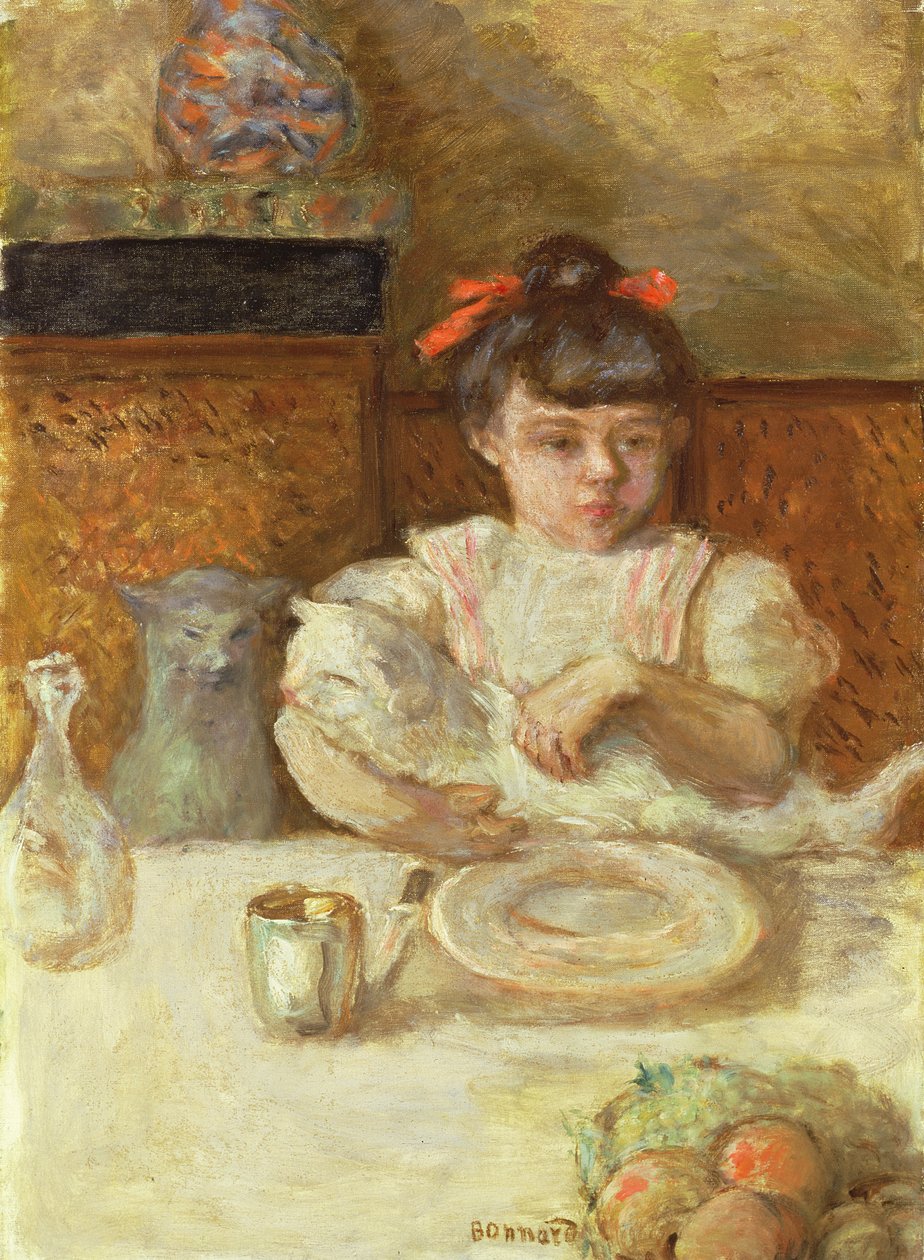 बिल्ली के बच्चे, c.1906 (कैनवास पर तेल) द्वारा पियरे बोनार्ड