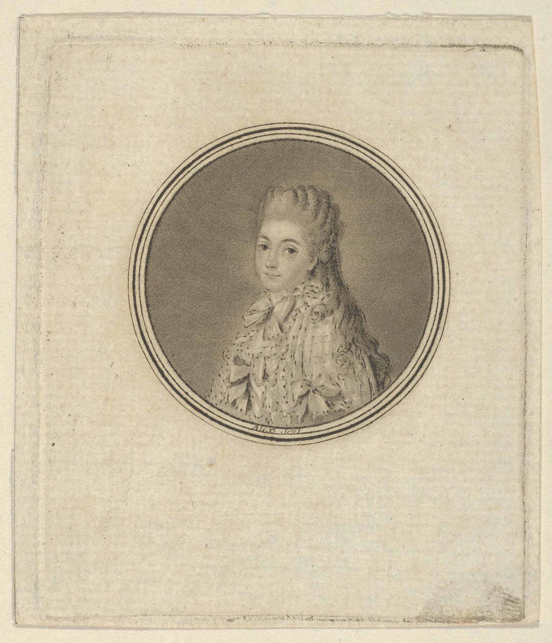 ऐनी डी चाउमोंट-गिट्री, एंबलिमोंट की काउंटेस, 1780-1817। द्वारा पियरे मिशेल एलिक्स