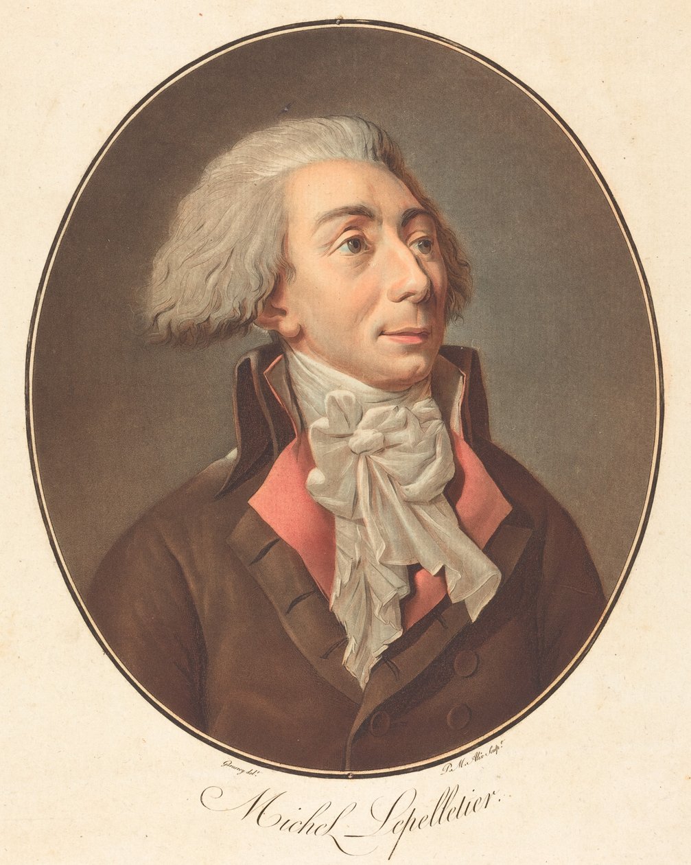 मिशेल लेपेलेटियर, 1794। द्वारा पियरे मिशेल एलिक्स