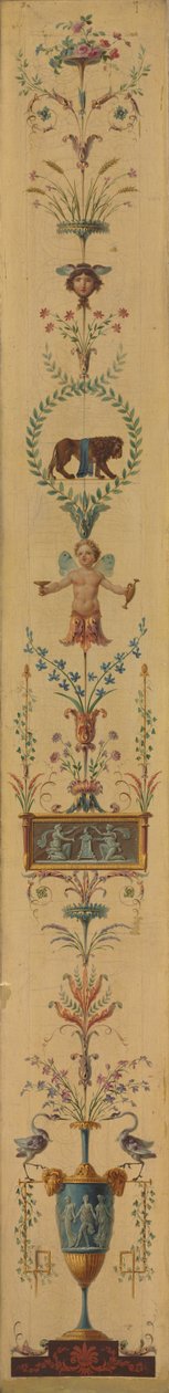 सजावटी पैनल, 1790s। द्वारा पियरे रूसो